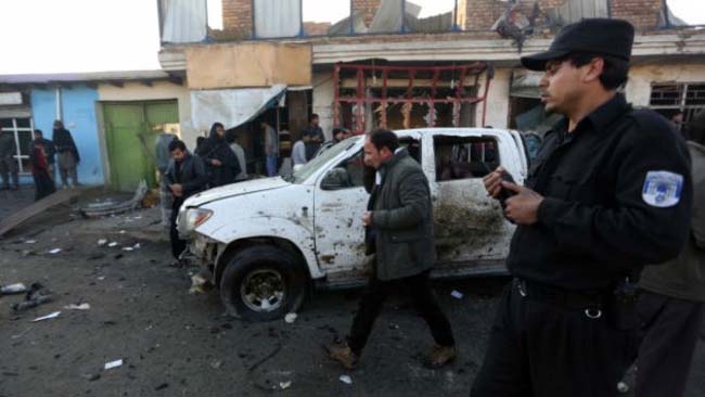 Suicide Car Bombing in Kabul Kills 1 Civilian, Wounds 13